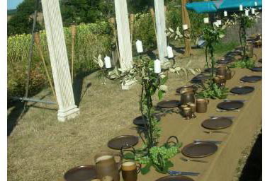Ancient Greece themed party