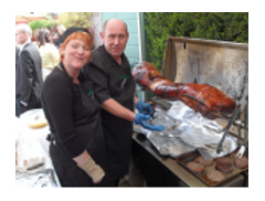 Mr Pig Spit Roasts logo