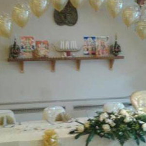 Top Table arch & swagging
