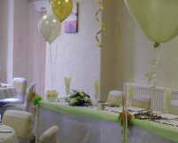 Wedding Chair Covers & Balloons at The Lodge Dudley