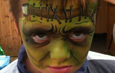 Frankenstein Face Painting Absolutely Painted Faces