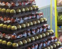 cooling castle barn pick n mix and ferrero lindt lindor pyramid