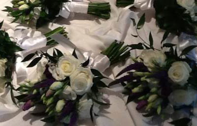 bridesmaids' bouquets