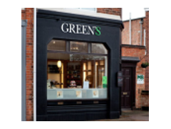 Green's Sandwich Shop and Outside Caterers logo