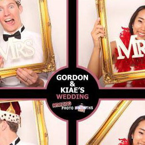 White background Photo Booth