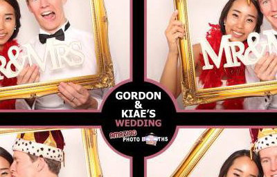 White background Photo Booth