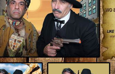 Wild West Themed Photo Booth