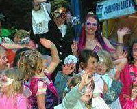 Children with Felicity Fairy at 3 Wishes Festival