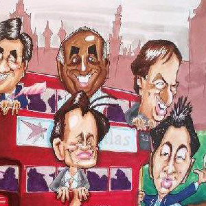 Routemaster Caricature