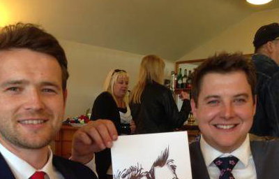 Wedding Caricature