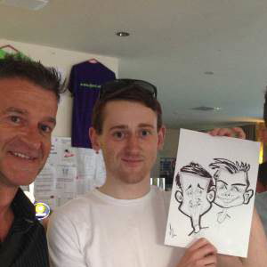 Corporate Event Caricature