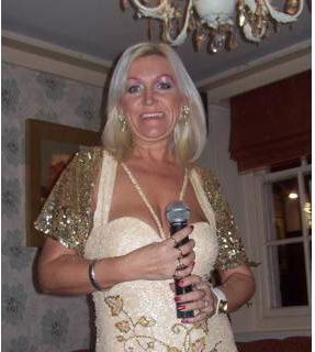 Roxanne at hotel function wedding 