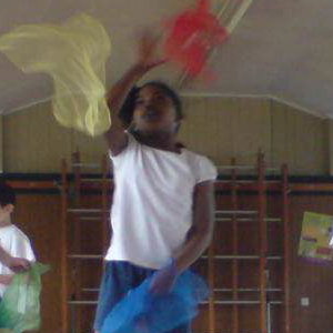 Girl Juggles