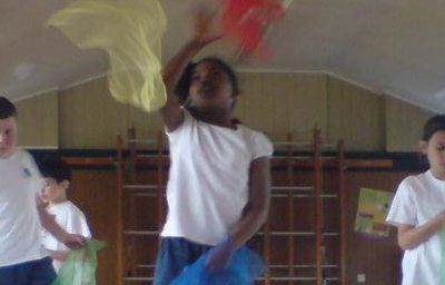 Girl Juggles