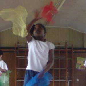 Girl Juggles