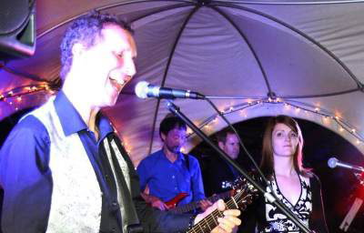 Band hired for Wedding Reception Party Easter 2011