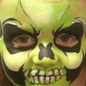 Green skull