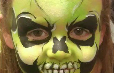 Green skull