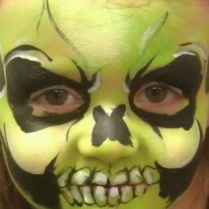 Green skull