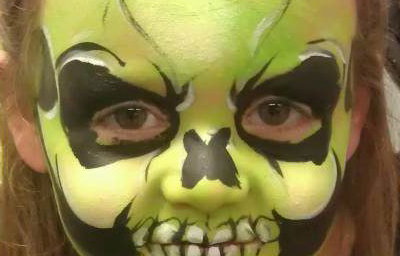 Green skull