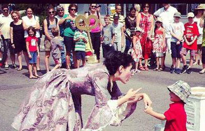 Coppelia street show