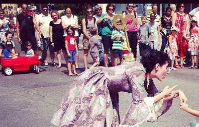Coppelia street show