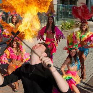 Fire Samba Show! High Octane, captivating and very hot!