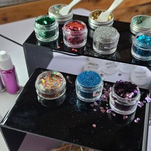 glitter bar for weddings and parties