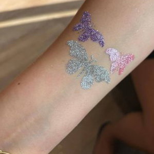 RAINBOW fACES lTD GLITTER TATTOOS