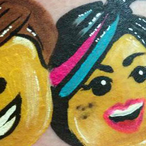Lego Face Paint 