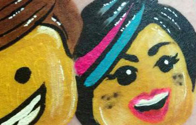 Lego Face Paint 