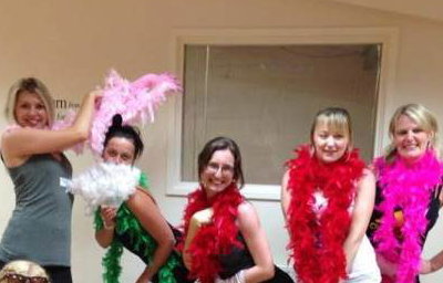 Burlesque Hen Party Cardiff May 2015