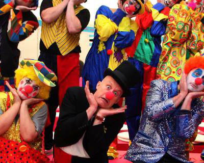 Clowning about