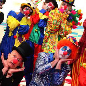 Clowning about