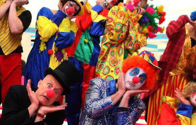 Clowning about