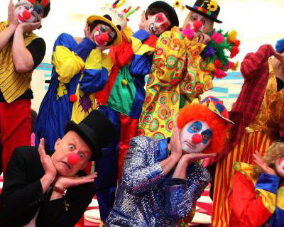 Clowning about