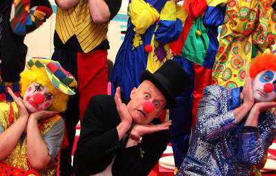 Clowning about