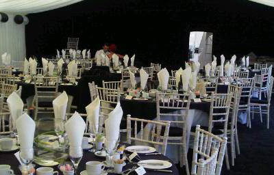 Reception marquee