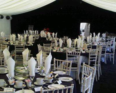 Reception marquee
