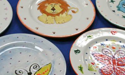 Glazed Creations Pottery Painting