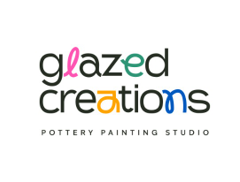 Glazed Creations Pottery Painting logo