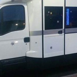 party bus white