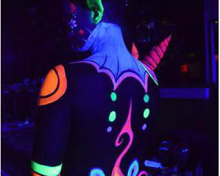 Uv Body Painting