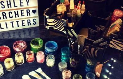 Glitter Bar ( festival style glitters) face painting