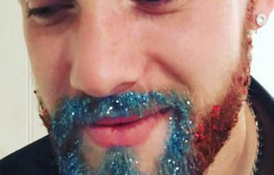 glitters face painting