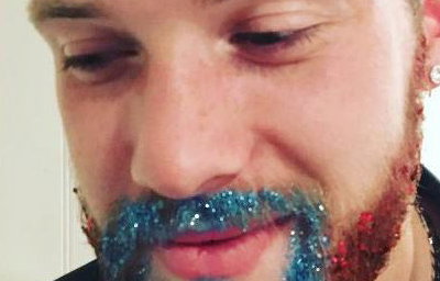 glitters face painting