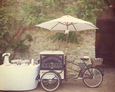 Chilly White Ice cream tricyle hire service