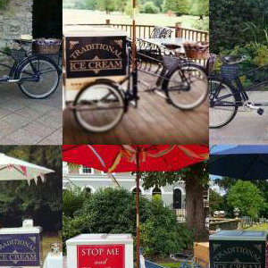 Chilly White Ice cream tricyle hire service