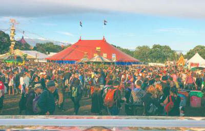 Mimi roof Glastonbury