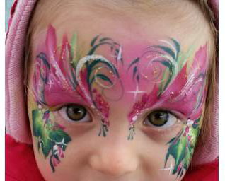 Flower Fairy Face Paint